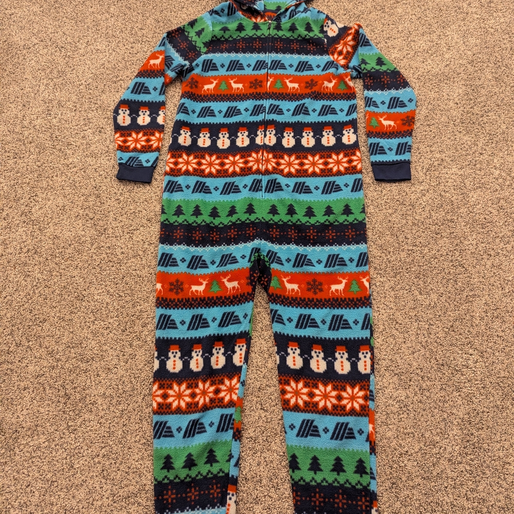 Festive Holiday Onesie Pajamas